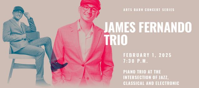 James Fernando Trio show poster