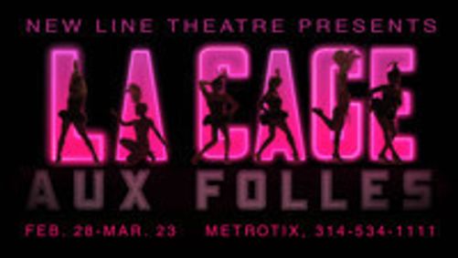 La Cage aux Folles at New Line Theatre show poster
