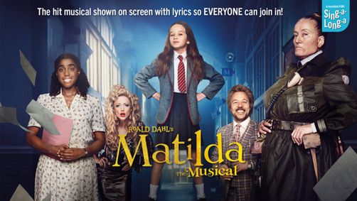 Sing-a-Long-a Matilda show poster