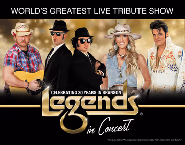 Legends in Concert Spring Lineup show poster