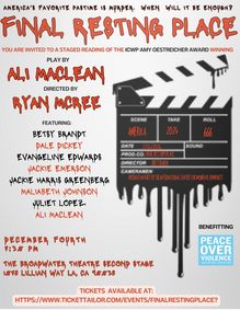 FINAL RESTING PLACE show poster