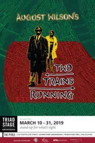 Two Trains Running show poster
