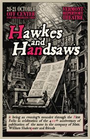 Hawkes and Handsaws show poster