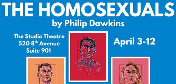 THE HOMOSEXUALS show poster