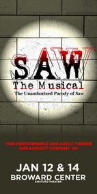 SAW the Musical: The Unauthorized Parody of Saw show poster