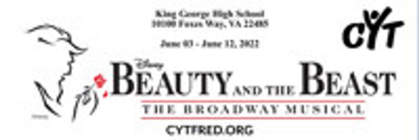 Disney's Beauty and the Beast show poster