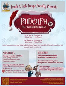 Rudolph the Red-Nosed Reindeer JR. show poster