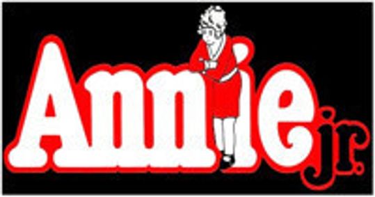 Annie jr show poster