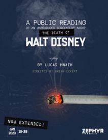 A Public Reading of an Unproduced Screenplay About the Death of Walt Disney (EXTENDED)