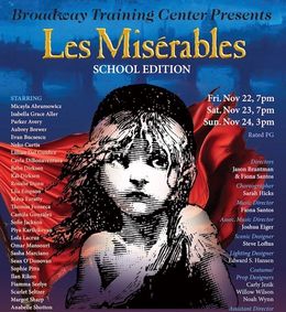Les Misérables show poster