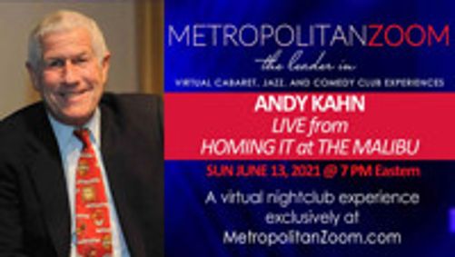 ANDY KAHN ~ LIVE from HOMING IT at THE MALIBU show poster