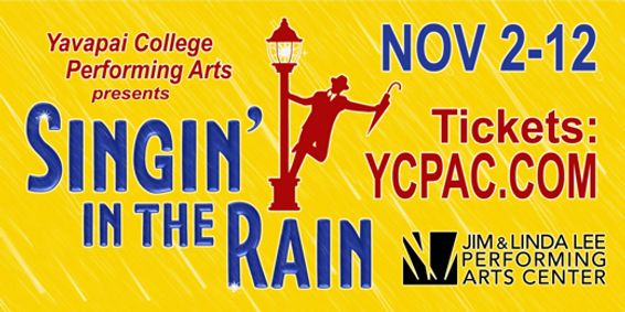 Singin' in the Rain show poster
