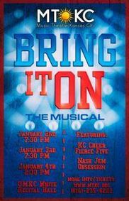 Bring It On: The Musical show poster