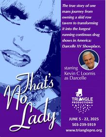 Darcelle: That's No Lady show poster