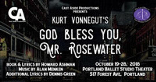 Kurt Vonnegut's God Bless You, Mr. Rosewater show poster