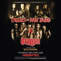 TYGERS OF PAN TANG x DEMON at The Underworld - London
