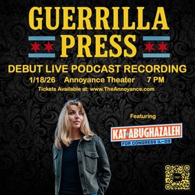 Kat Abughazaleh and Malort And Savior (Guerrilla Press Debut) show poster