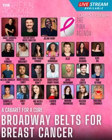 Broadway Belts for Breast Cancer show poster