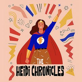 THE HEIDI CHRONICLES show poster