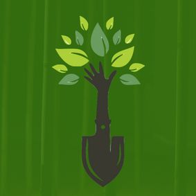 Digging In Group: Artist Residency at Green Space show poster