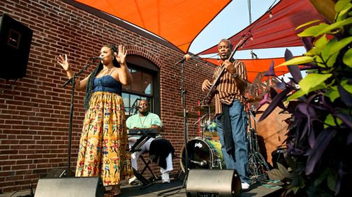 Bashiri Asad & Okara Imani show poster