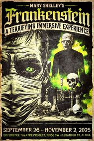 Mary Shelley's FRANKENSTEIN show poster