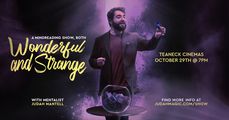 A Mindreading Show Both Wonderful and Strange, October 29th in New Jersey