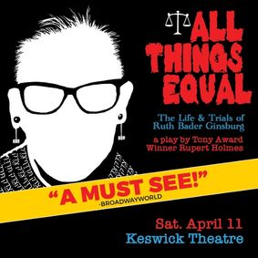All Things Equal: The Life & Trials of Ruth Bader Ginsberg show poster