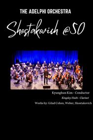 Adelphi Orchestra - Shostakovich@50 show poster
