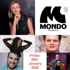 Comedy at Mondo Brewing Co Taproom Battersea : Valeria Vulpe ( Preview / WIP) , Joe Haddad and more show poster