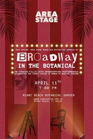 Broadway In The Botanical: Celebrating the Women of Musical Theatre show poster