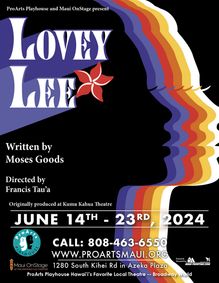 Lovey Lee show poster