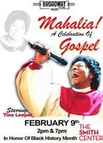 Mahalia! A Celebration of Gospel show poster