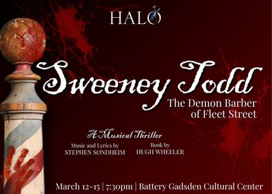 Sweeney Todd: The Demon Barber of Fleet Street show poster