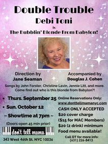 DEBI TONI DOUBLE TROUBLE show poster