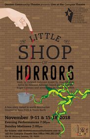 Little Shop of Horrors show poster