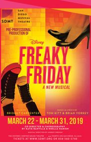Freaky Friday show poster