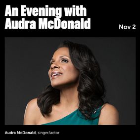An Evening with Audra McDonald show poster
