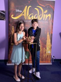 Aladdin Jr show poster