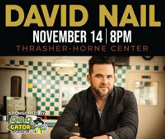 David Nail show poster