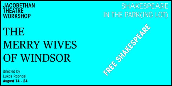 The Merry Wives of Windsor show poster