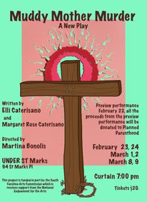 Muddy Mother Murder show poster