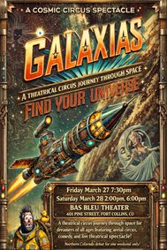 Galaxias! Find Your Universe show poster