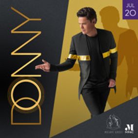 Donny Osmond show poster