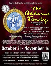 The Addams Family - The Musical show poster
