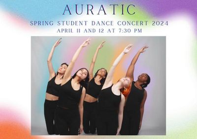 About this event Spring Dance Concert: AURATIC show poster