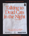 Talking to Dead Cats in the Night in Toronto