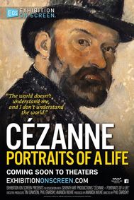 Exhibition on Screen: Cézanne: Portraits of a Life show poster