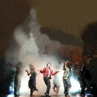 Invincible: A Glorious Tribute to Michael Jackson in Broadway Logo