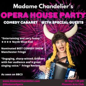 Madame Chandelier's Opera House Party show poster